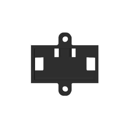 Soporte de manillar para sensor de temperatura instalado en moto
