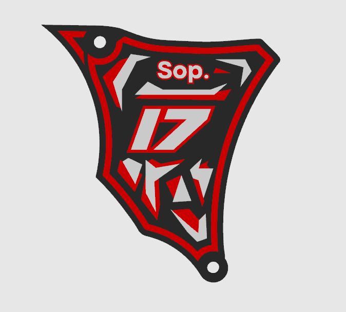 Tapa de piñón personalizada con número, texto o logo